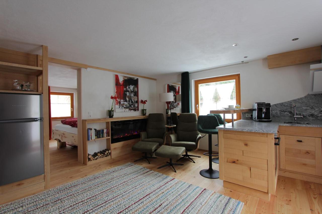 Bed and Breakfast Haus Am Rain Partenen Exterior foto