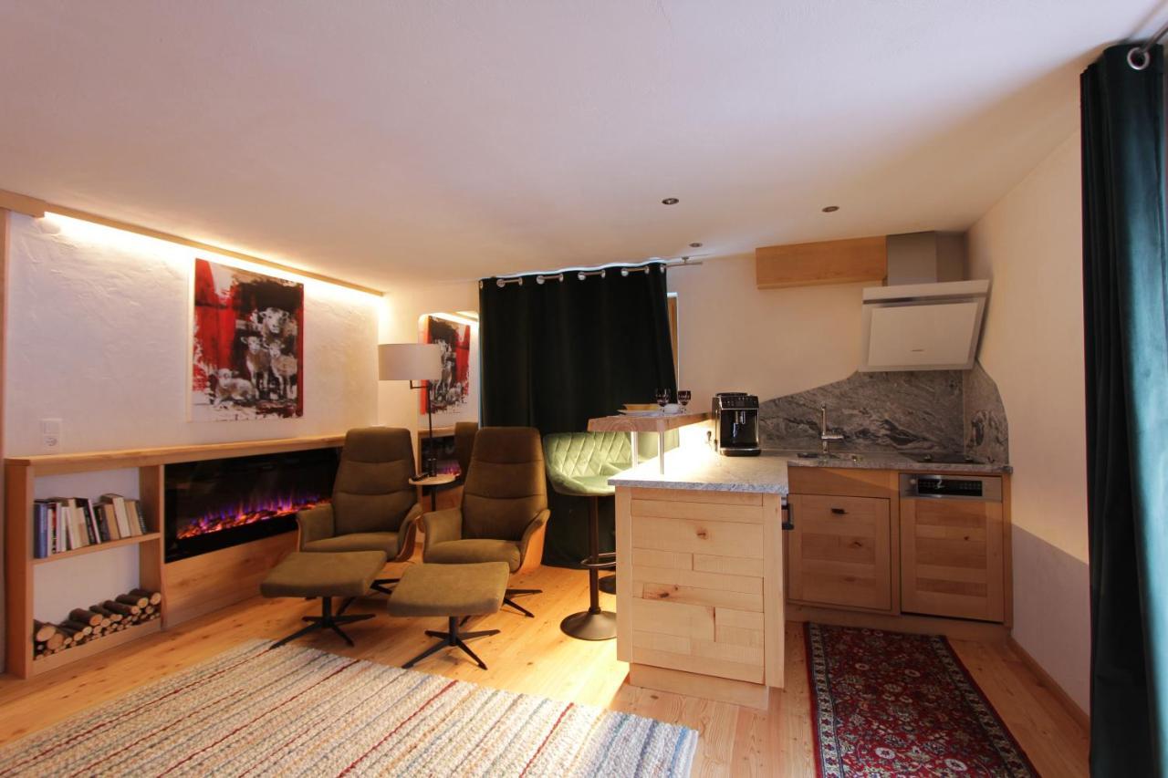 Bed and Breakfast Haus Am Rain Partenen Exterior foto