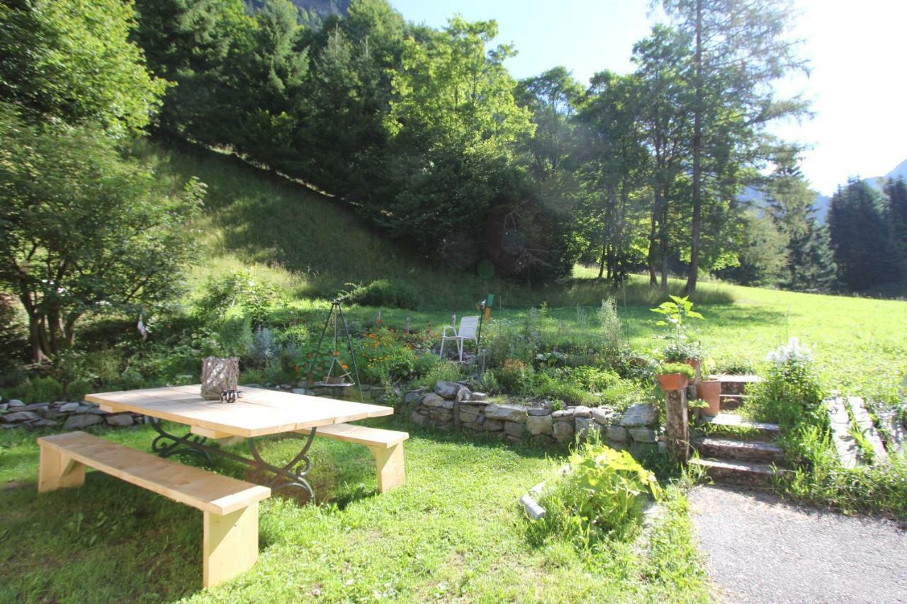 Bed and Breakfast Haus Am Rain Partenen Exterior foto