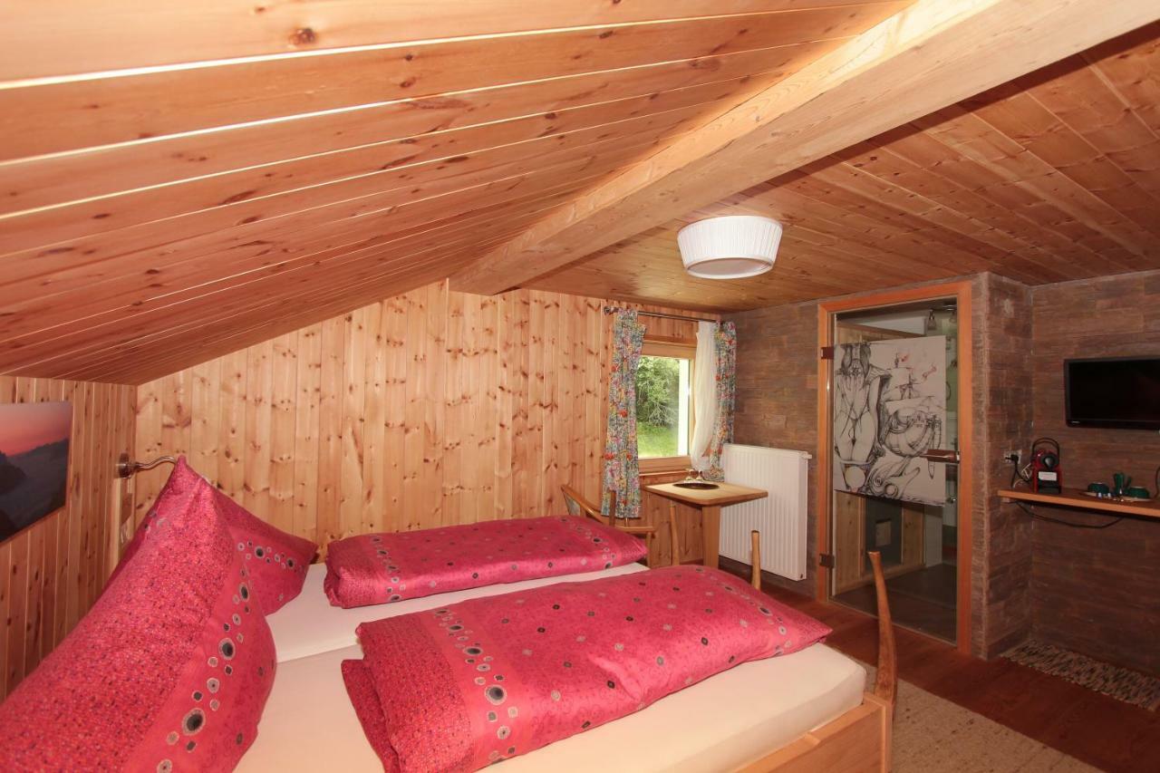 Bed and Breakfast Haus Am Rain Partenen Exterior foto